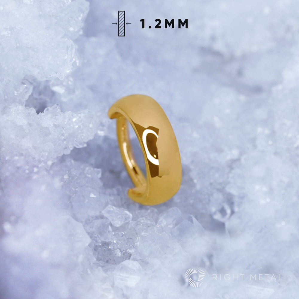 Кликер Smooth PVD Yellow 1.2мм