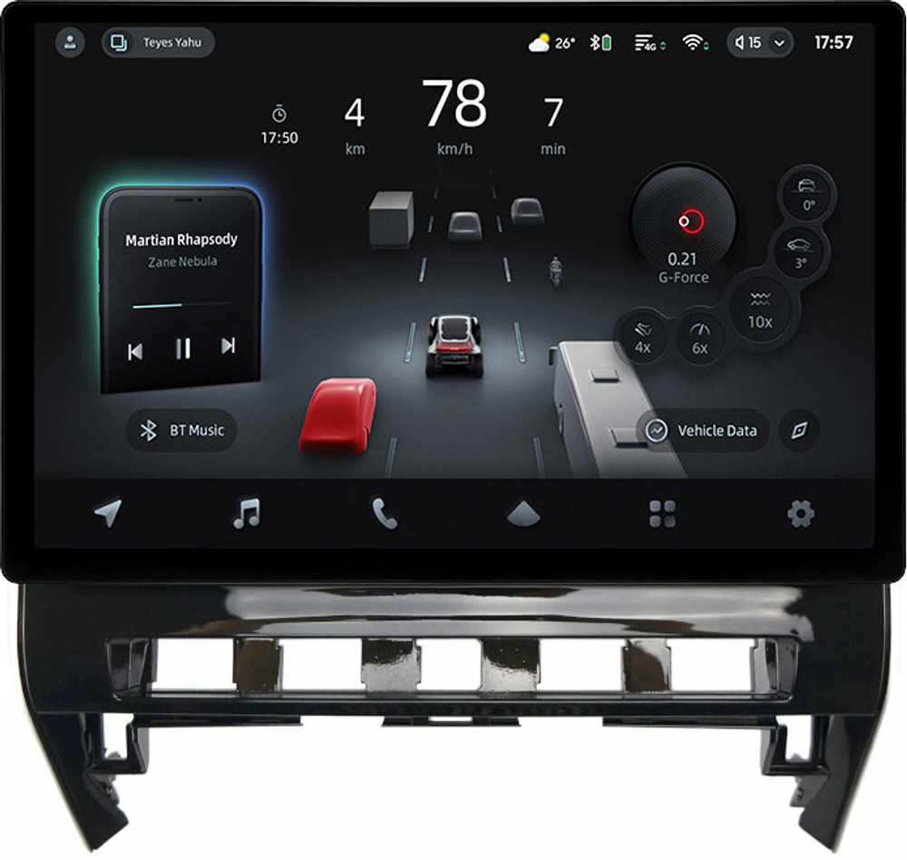 Магнитола для Nissan Serena C27 2019-2022 (рестайлинг) - Teyes CC4-PRO монитор 13" 2K QLED на Android 13, Snapdragon 778G, 8+128, AI, CarPlay, DSP, 4G SIM-слот