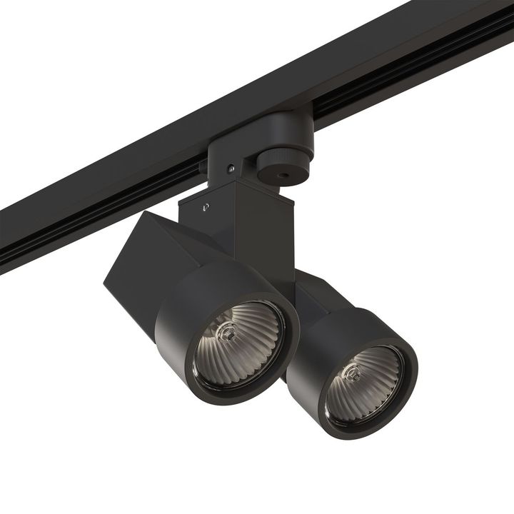 Комплект с трековым светильником Lightstar Illumo X2 (592027+051037) A1T051037