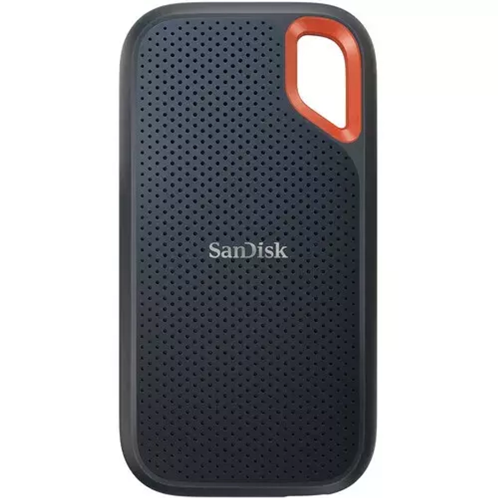 2 ТБ Внешний SSD SanDisk Extreme Portable V2, USB 3.2 Gen 2 Type-C, черный