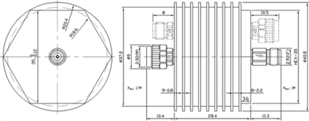 Аттенюатор 2.92