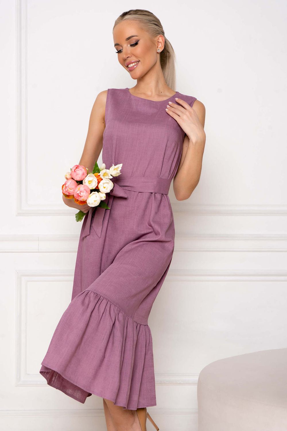 Платье Анисия (лавандово-розовое) П13107-45М LT Collection