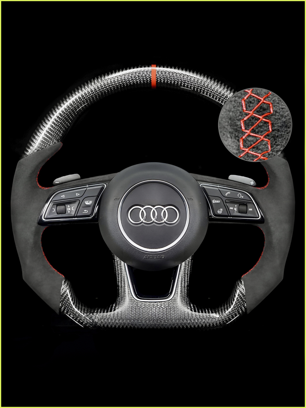 Custom Steering Wheel Audi