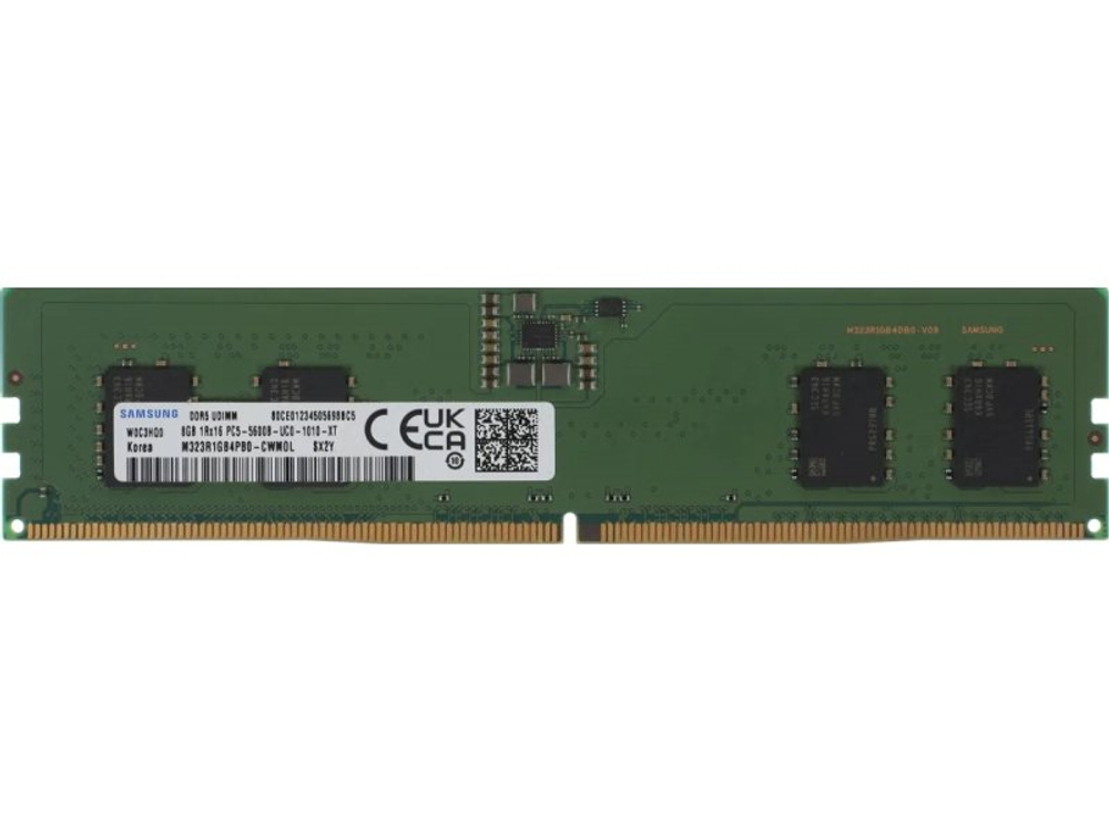 Оперативная память Samsung M323R1GB4PB0-CWM, DDR5 1х 8ГБ 5600 МГц, DIMM, OEM