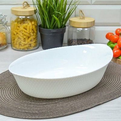 SMART CUISINE WAVY Блюдо для запекания 32*20см овальное