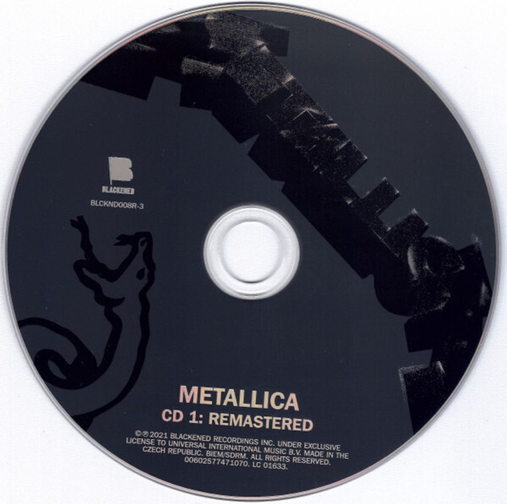 METALLICA. Metallica (30th Anniversary Deluxe Edition, 3 CD) Металлика