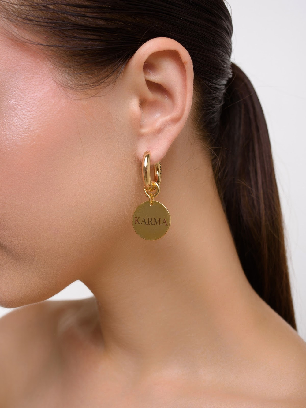 Серьги "Karma" Gold
