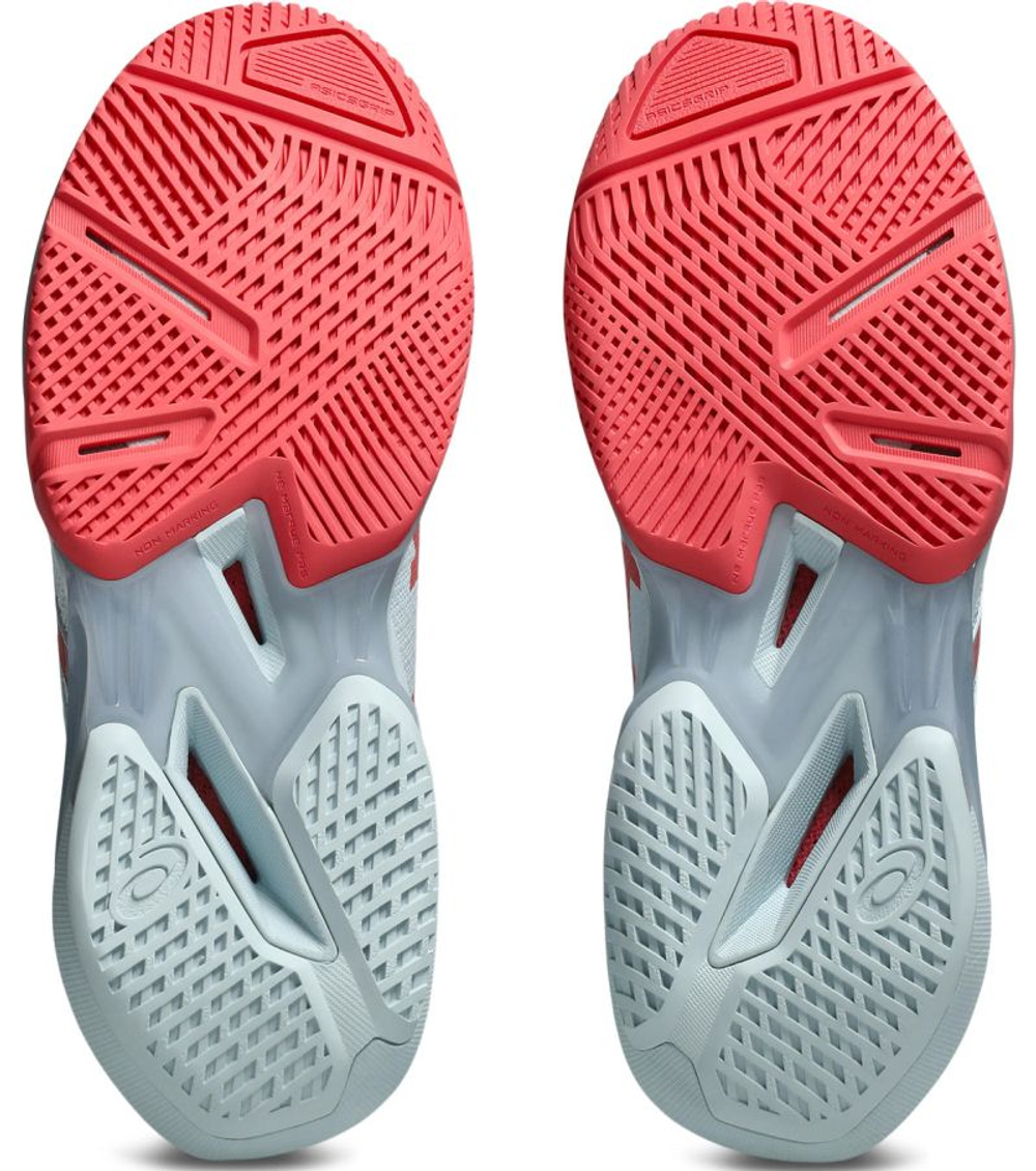 Женские теннисные кроссовки Asics Solution Speed FF 4 - sky/sienna