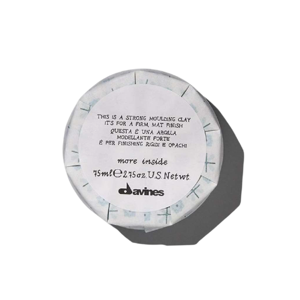 Davines More Inside Strong Moulding Clay 75 ml — моделирующая глина для стойкого матового финиша