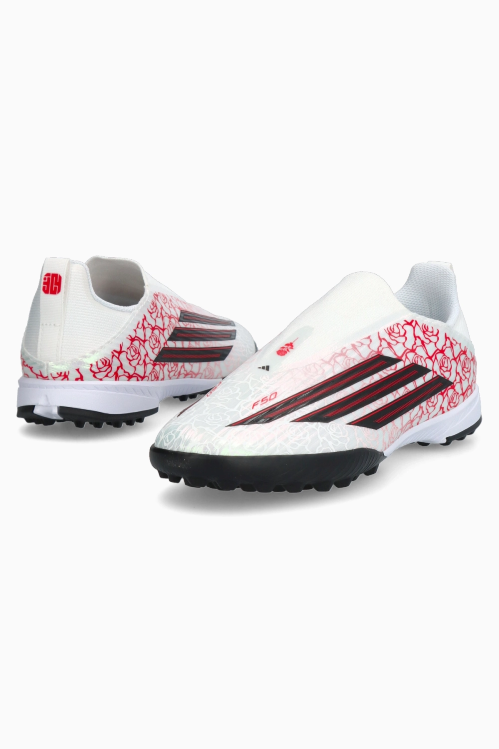 Сороконожки adidas F50 League Lamine Yamal LL TF Junior - белый