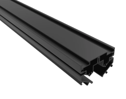 Встраиваемый магнитный шинопровод в натяжной ПВХ потолок Crystal Lux CLT 0.136 01 L2000 BL