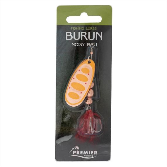 Блесна вращ. BURUN Noisy Ball C3 №4, 10гр Premier (PR-BR-NB-SPRH12A-C3-N4)