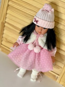 Кукла Llorens мягконабивная 35см Greta (54043)