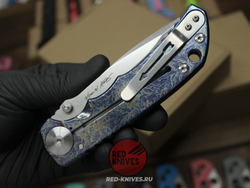 Нож Spartan Blades Harsey Titanium Custom Огненный - огненный титан