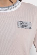 Футболка Ника (бежевая) Б12942-7М LT Collection