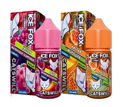 Жидкость ICE FOX & CATSWILL SOUR Salt 2% 30 ml