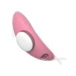 Розовый вибростимулятор 12см для ношения в трусиках I-Moon Panty Vibrator MY- 1319