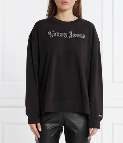 Худи GRUNGE CREW Tommy Jeans - черный(DW0DW16401)