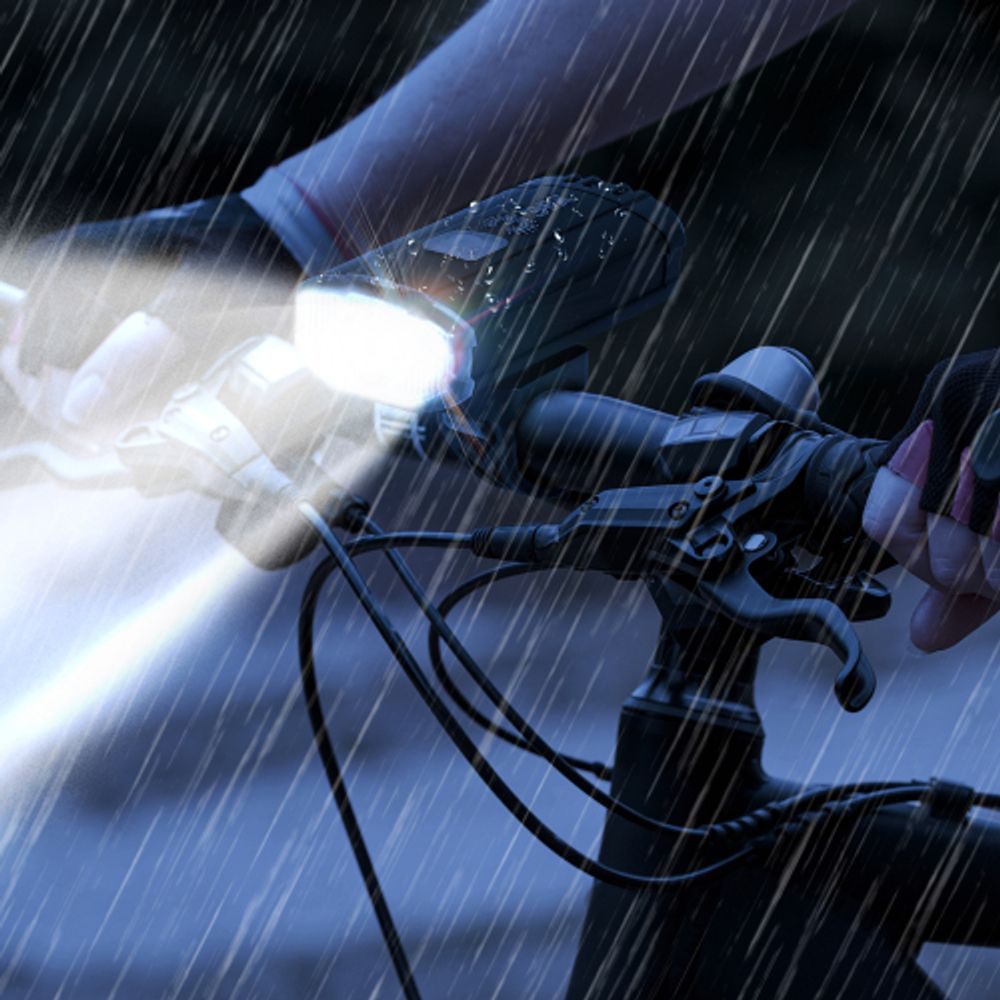 Велосипедный фонарь светодиодный ЭРА VA-801 2 в 1 аккумуляторный, передний, CREE XPG + подсветка SMD, micro USB, 800mA/ч | Велосипедные  фонари