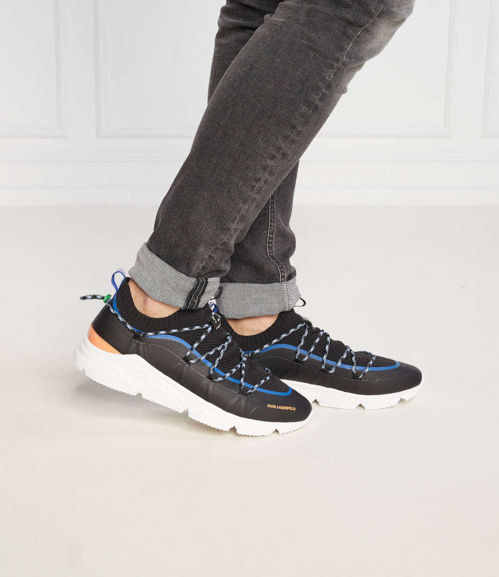 Кроссовки VERGER Hiker Lo Karl Lagerfeld - черный(KL51643)