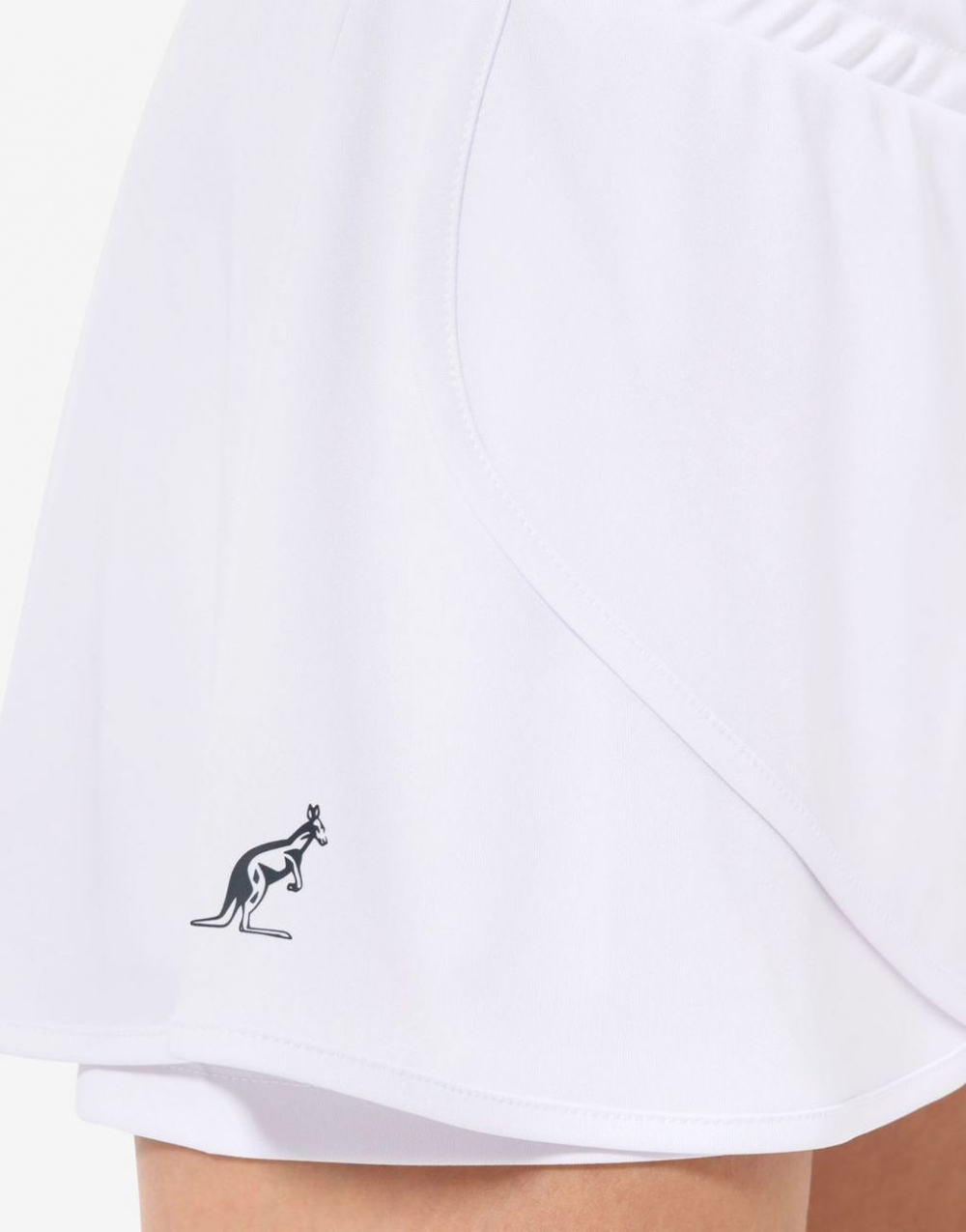 Теннисная юбка Australian Short Ace With Skirt - белый