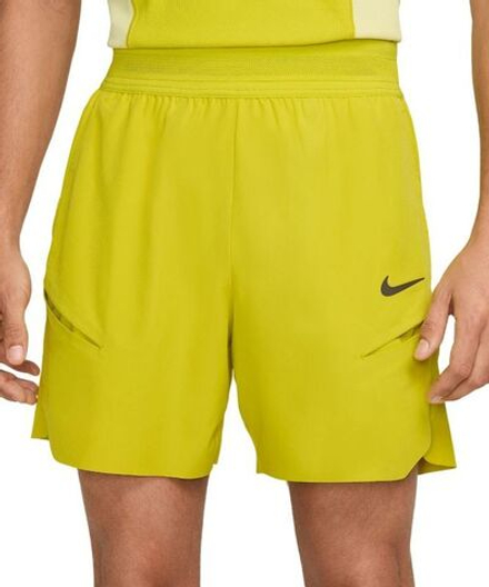 Мужские теннисные шорты Nike Court Slam Dri-Fit Tennis - желтый
