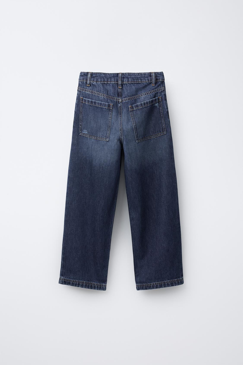 ZARA ДЖИНСЫ RELAXED BAGGY, ТЕМНО-СИНИЙ