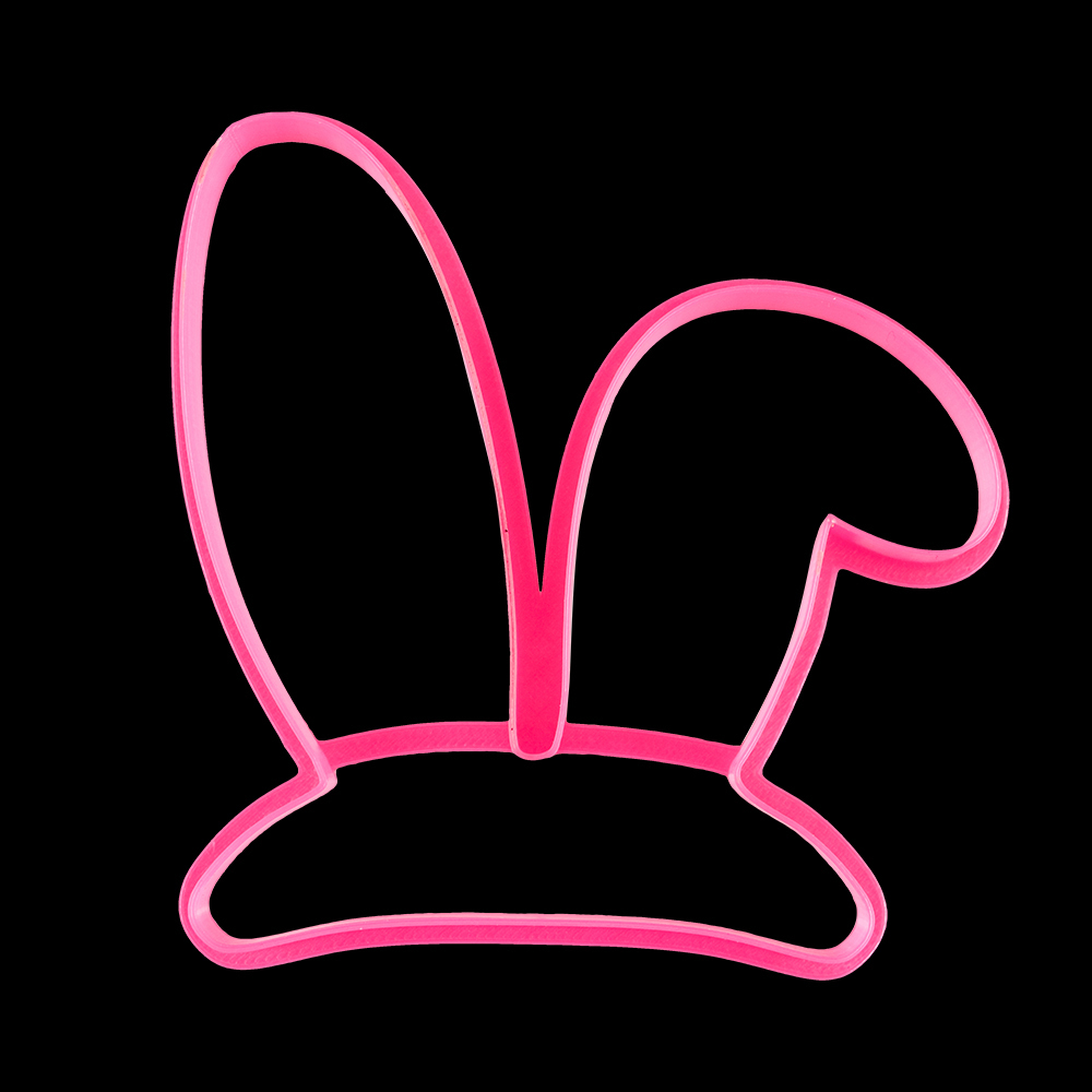 Вырубка пластиковая "Уши зайца №2"