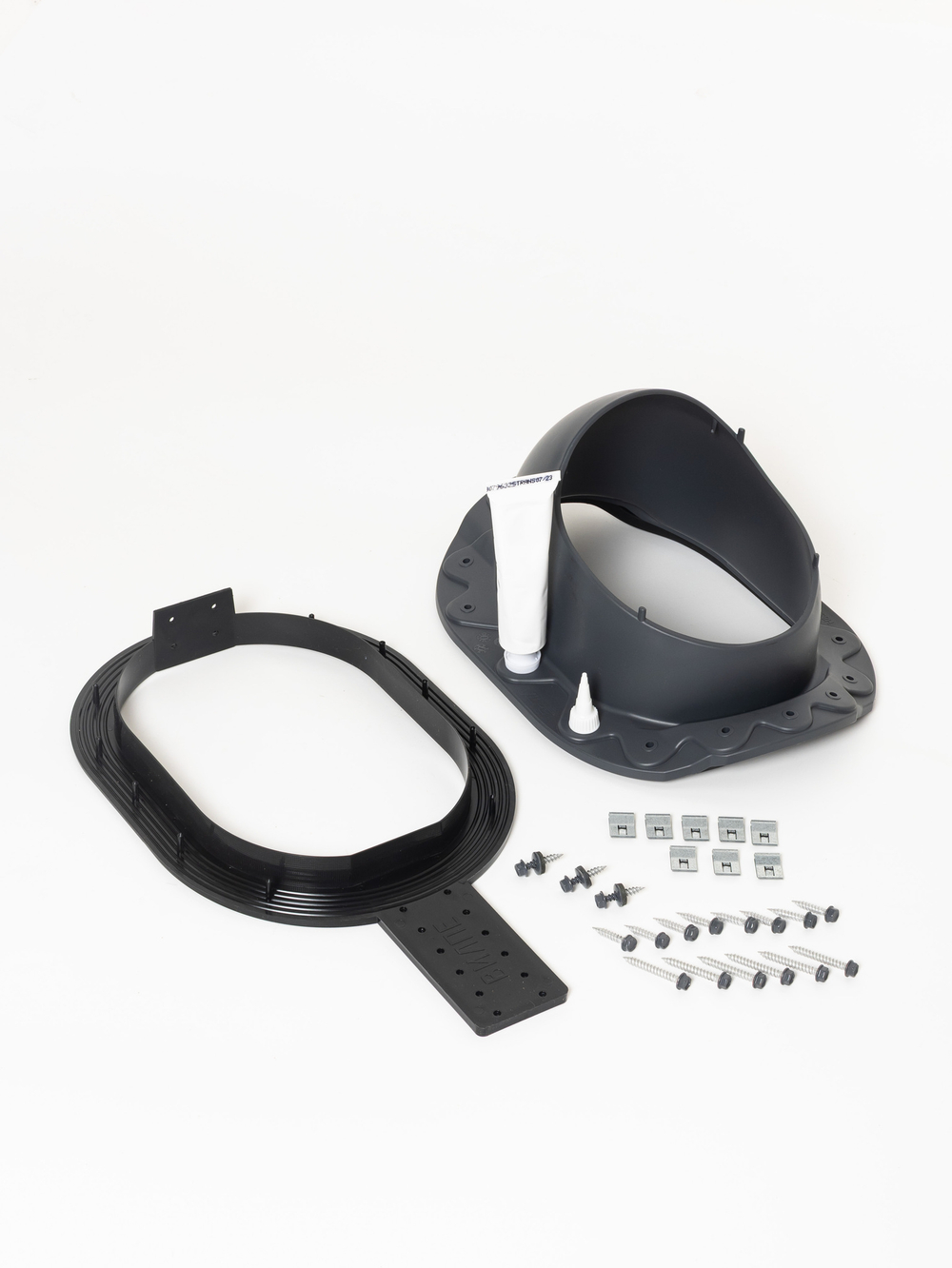 Нанодефлектор ND160, вент. выход утепленный высотой Н-700, для металлочерепицы Kredo