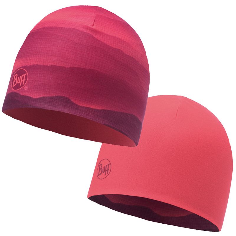 Тонкая полиэстровая шапка Buff Soft Hills Pink Fluor Фото 1