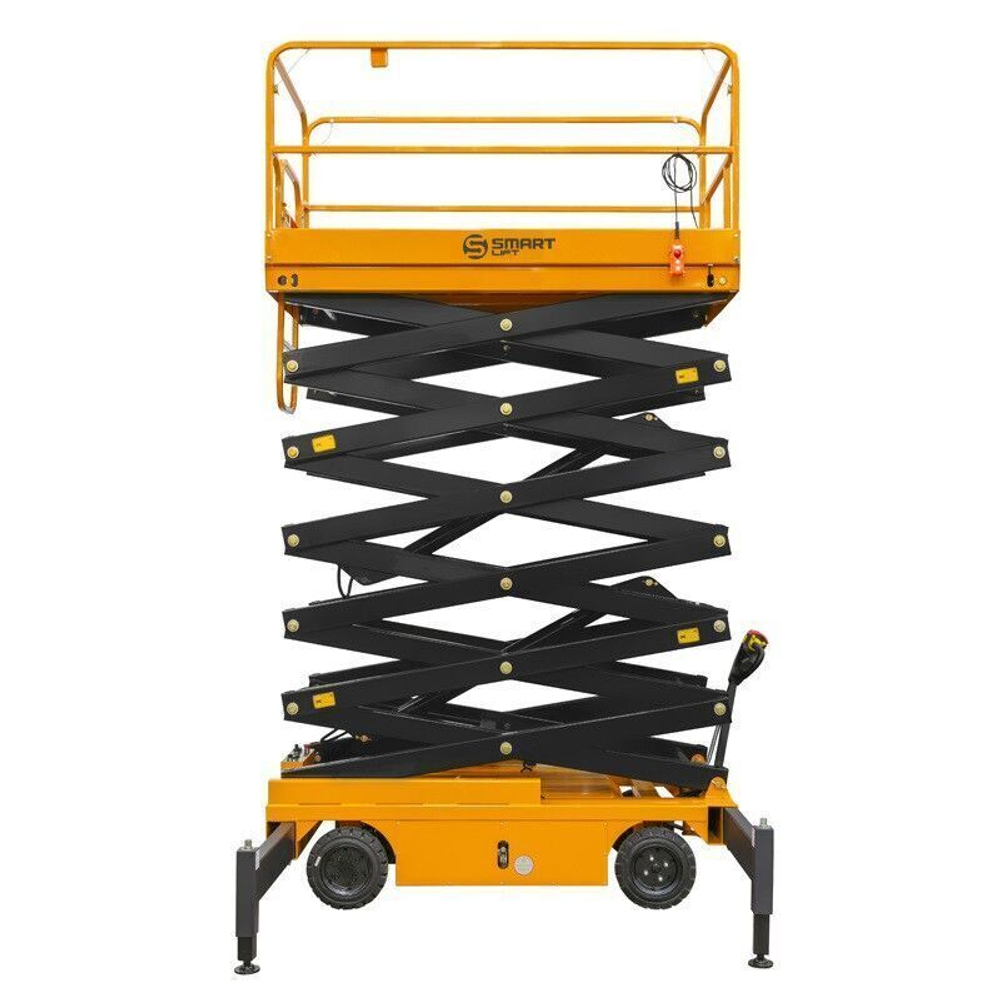 Подъемник ножничный самоходный SJY-0.3-13A (300 кг, 12,8 м) SMARTLIFT (SMART)
