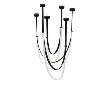 07689A-150+180+210,19 Подвес Лирд черный