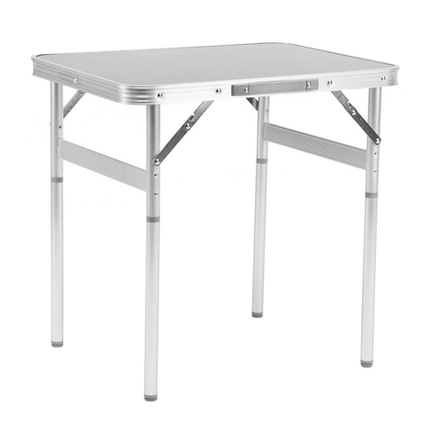 Стол складной алюминиевый, столешница МДФ, 600 х 450 х 250/590 Camping Palisad