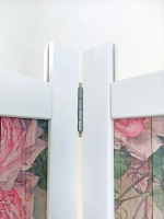 Ширма из массива дерева "Птички" 180см