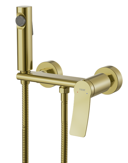 483051-S Смеситель од. для душа/биде (Мат. Золото) ViEiR (10/1шт)