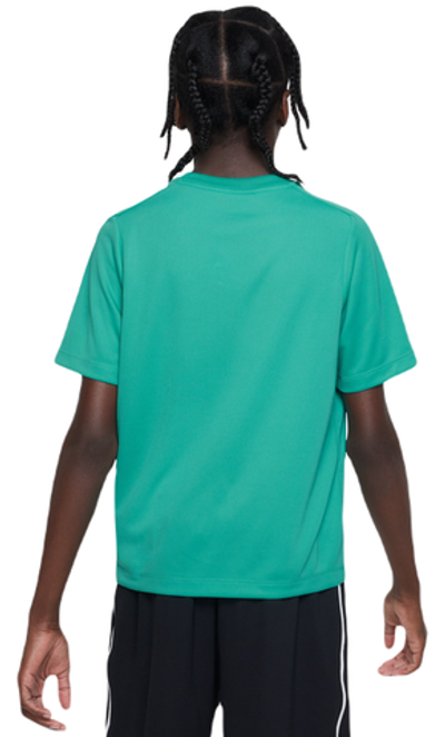 Футболка для мальчика теннисная Nike Dri-Fit Multi+ Top - clear jade/geode teal