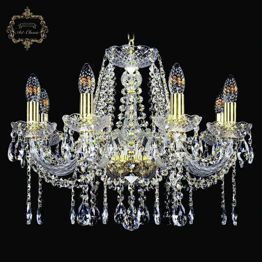 Подвесная люстра Art Classic 11.12.8.195.Gd.Sp