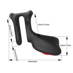 Вибромассажёр d кольца 35x35 мм, 10 режимов вибрации, дистанционный пульт арт. my-922