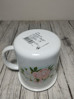 Кружка 1,0л с рисунком Пион-хит белая (12шт) 1с3с