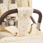 Детская прогулочная коляска Happy Baby Luna 360 beige (flowers)