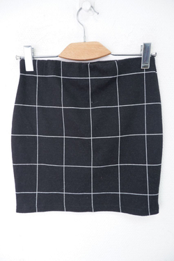 Юбка Befree черная в клетку 44 размер