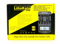 Аккумуляторная батарея LiitoKala Lii-ND4 NiMH/Cd 1,2 в AAA с ЖК-дисплеем и проверкой емкости аккумуляторов 9 В
