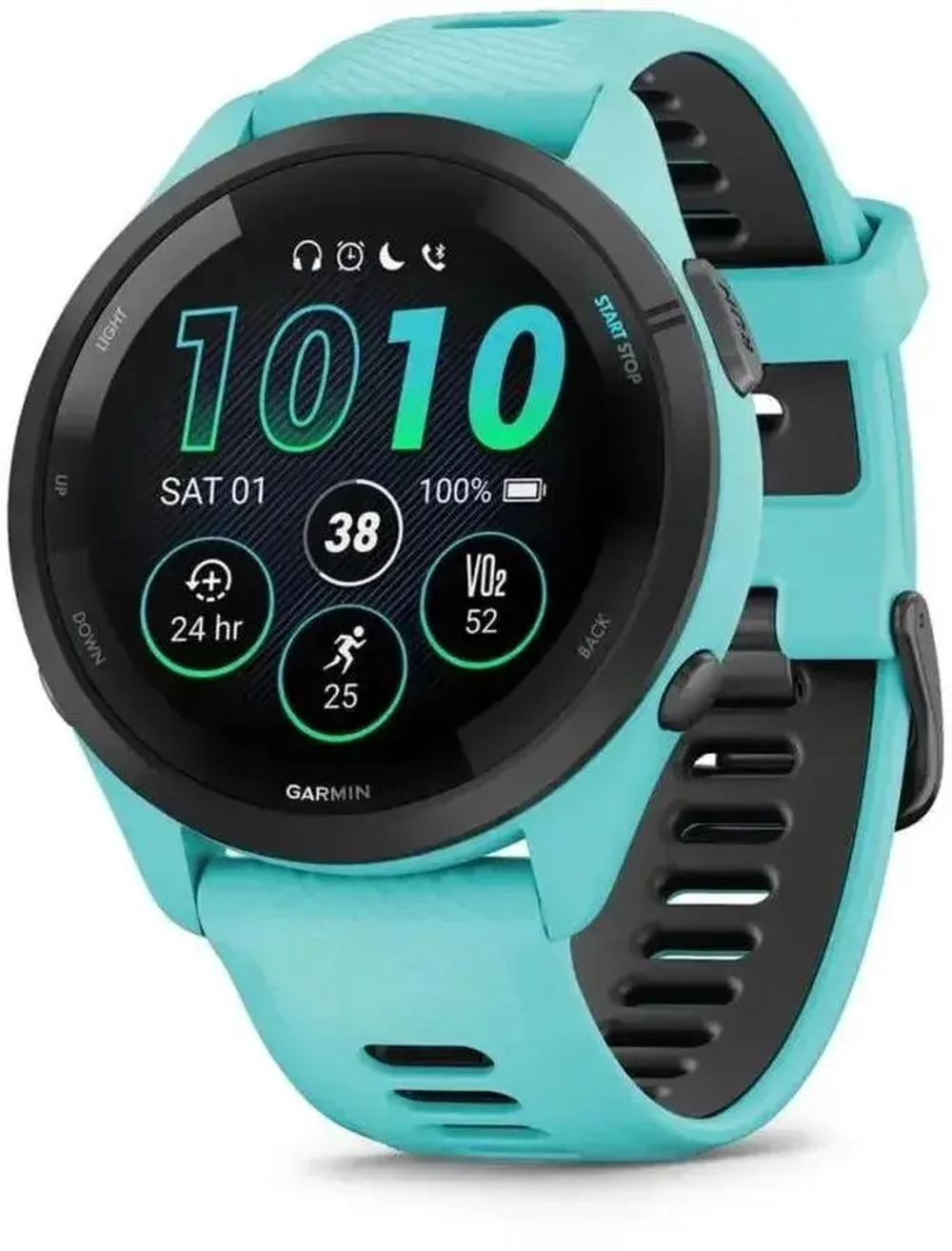 Умные часы Garmin Forerunner 265 46 мм, тиффани (Aqua)