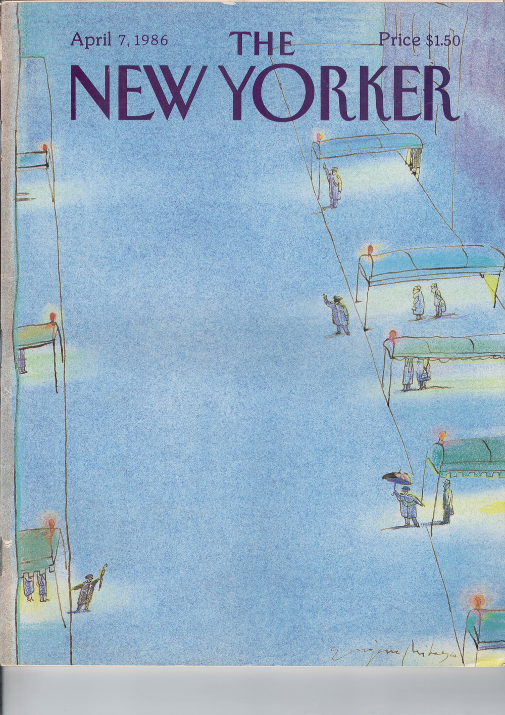 Журнал The New Yorker 07-04-1986