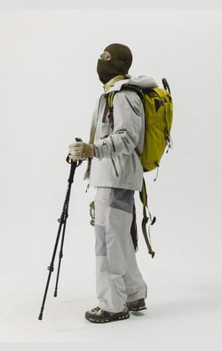 Куртка NOTHOMME BLUE “Snow Rider” Outdoor Triple-Protection Warm, Cold-Resistant, Wear-Resistant White Goose Down Taped Ski Jacket