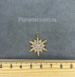 Подвеска люкс (Корея) с микроцирконами 0875