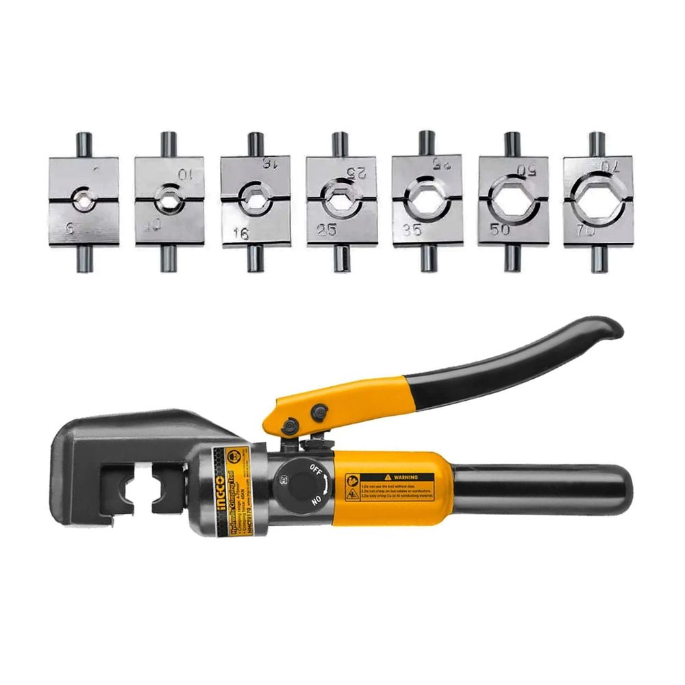 Пресс гидравлический ручной 70 мм2 INGCO HHCT0170