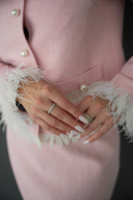 Жакет в розовом