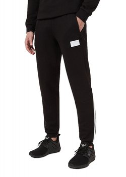 Мужские теннисные штаны EA7 Man Jersey Trouser - черный