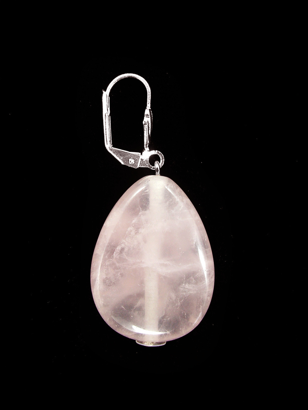 Серьги из Розового кварца kvse003-30